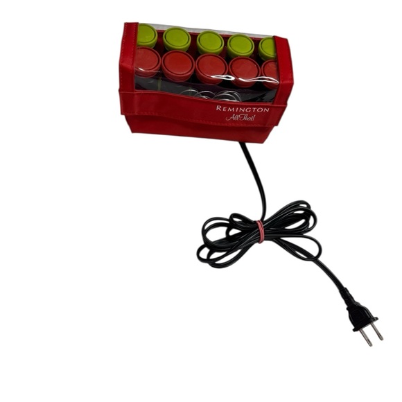 Remington All That! Electric‎ Hot Rollers 10 Hair Curlers Travel Case With Clips - Picture 2 of 7